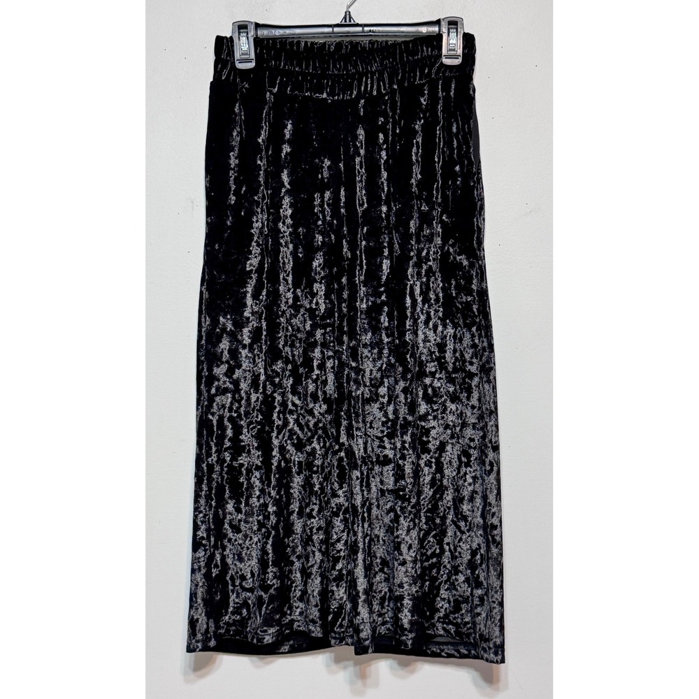 Rebecca‎ Minkoff Velvet Wide-Leg Pants Small Whimsigoth Y2K Evening Glam Rocker